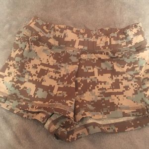 2 pairs of camo shorts! hooters!